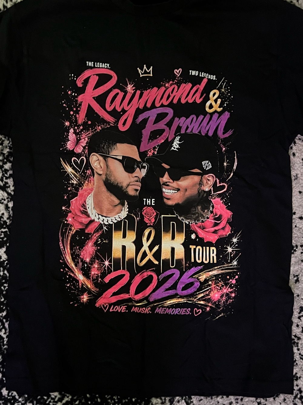 Raymond & Brown R&B Tour 2026 Graphic Tee